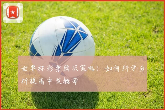 世界杯彩票购买策略：如何科学分析提高中奖概率