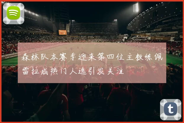 森林队本赛季迎来第四位主教练佩雷拉成热门人选引发关注