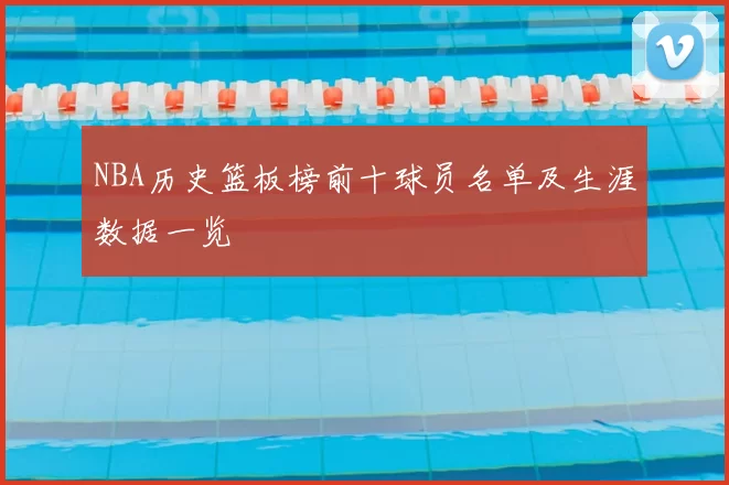 NBA历史篮板榜前十球员名单及生涯数据一览
