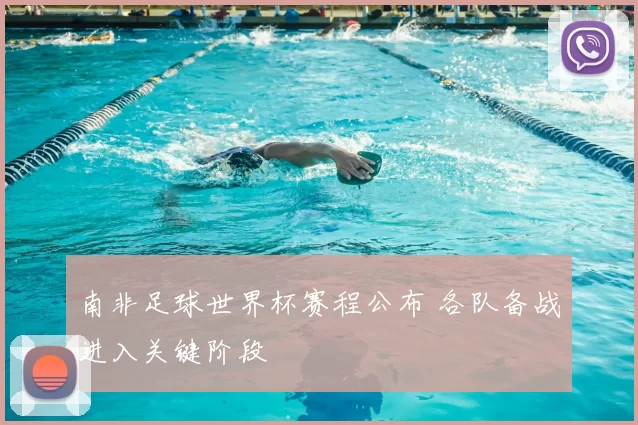 南非足球世界杯赛程公布 各队备战进入关键阶段